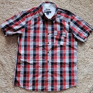 Last Chance, Oakley button down short sleeve,  lg, guc